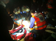 بالصور: إصابة بالغة الخطورة لرجل سقط من علو في شارع "مخروزيت" بيافا 